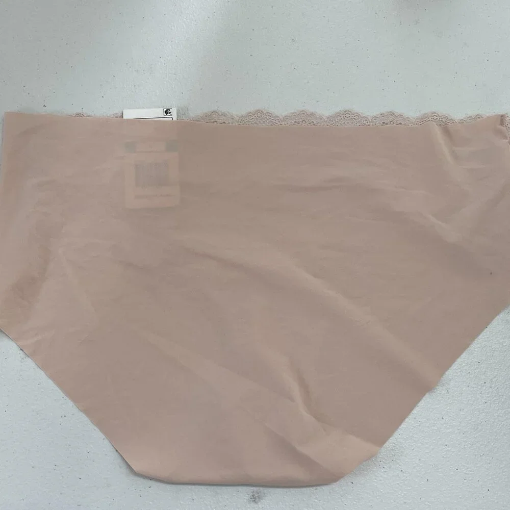 b.tempt'd by Wacoal Panties Womens Large US 7 2 Pack Nude Hipster B.Bare Lace‎